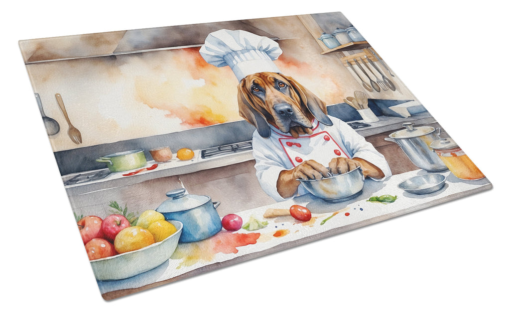 Bloodhound The Chef Glass Cutting Board